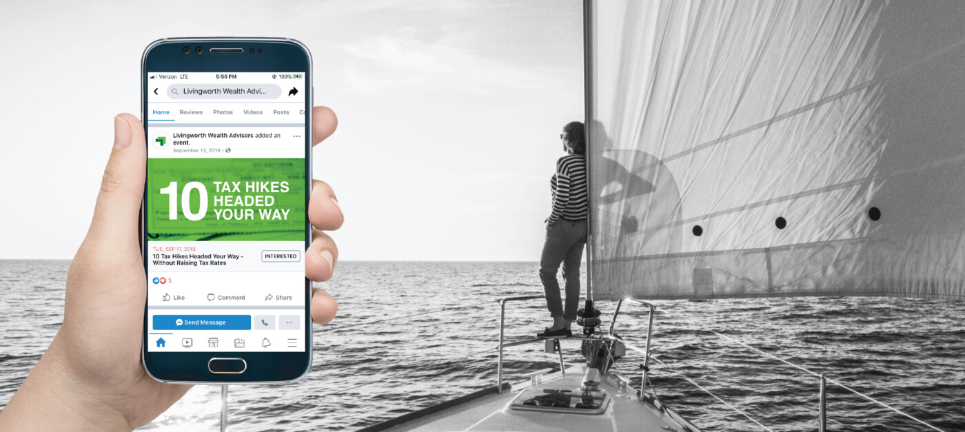 social media advertising for Livingworth Wealth Advisors by LEAD Marketing Agency